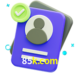 Tornar-se um membro do 85k.com é muito simples